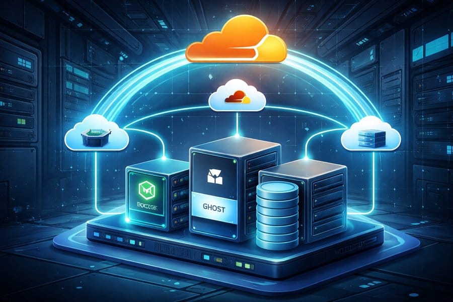 Expose Your Home Lab Web Server Securely Without Port Forwarding (Cloudflare Tunnel + Docker)