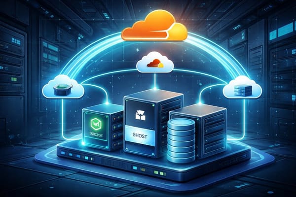 Expose Your Home Lab Web Server Securely Without Port Forwarding (Cloudflare Tunnel + Docker)