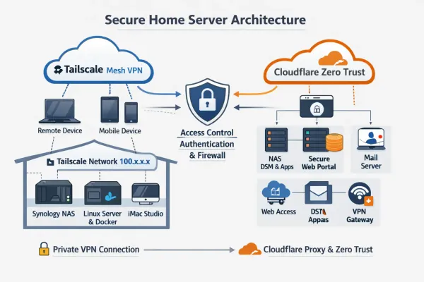 Secure Remote Access to Your Servers Without Port Forwarding (Tailscale Guide)